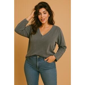 VTG Retro 90s Grunge Cotton Streetwear Pullover Sweatshirt Urban Indie Size L